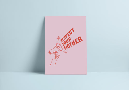 Respect Your Mother (Harry Styles inspired) A4 Lyric Print