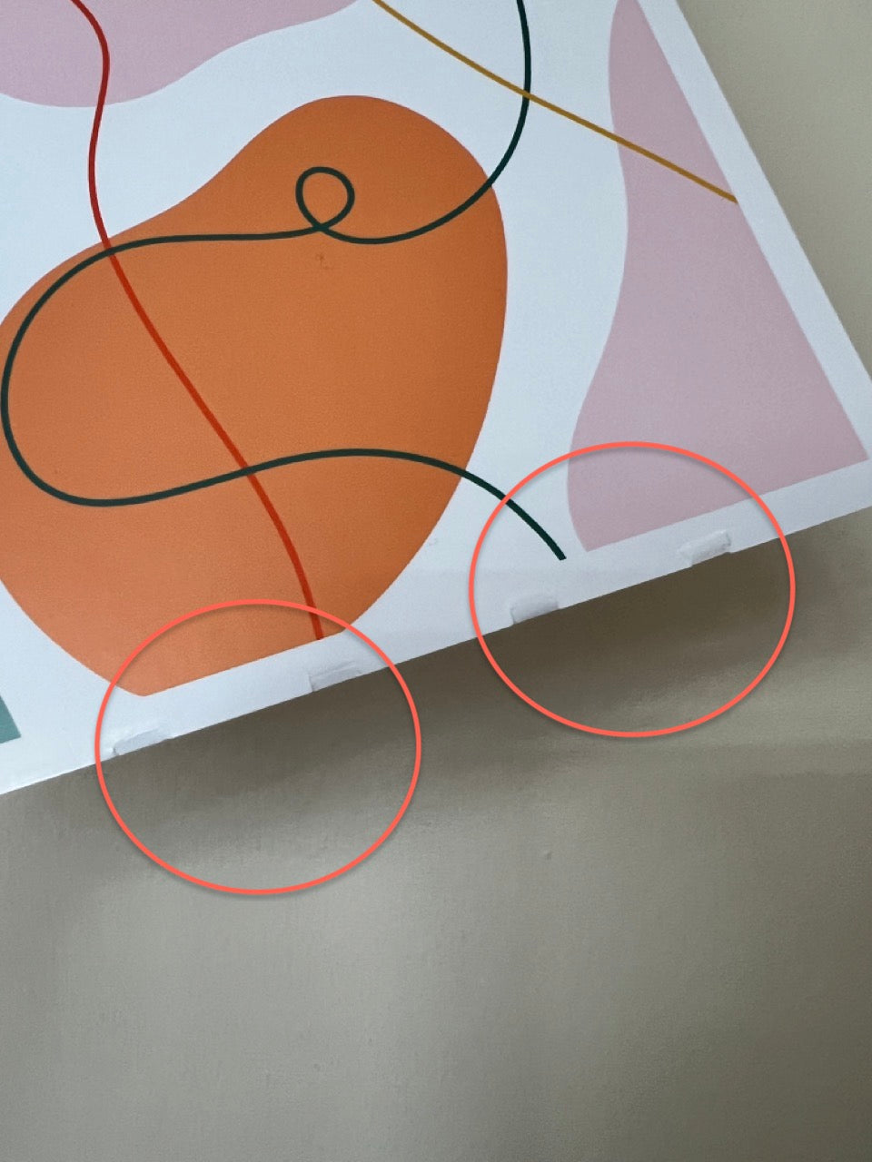 SAMPLE/SECONDS SALE - Abstract Pastels 1 A4 Print