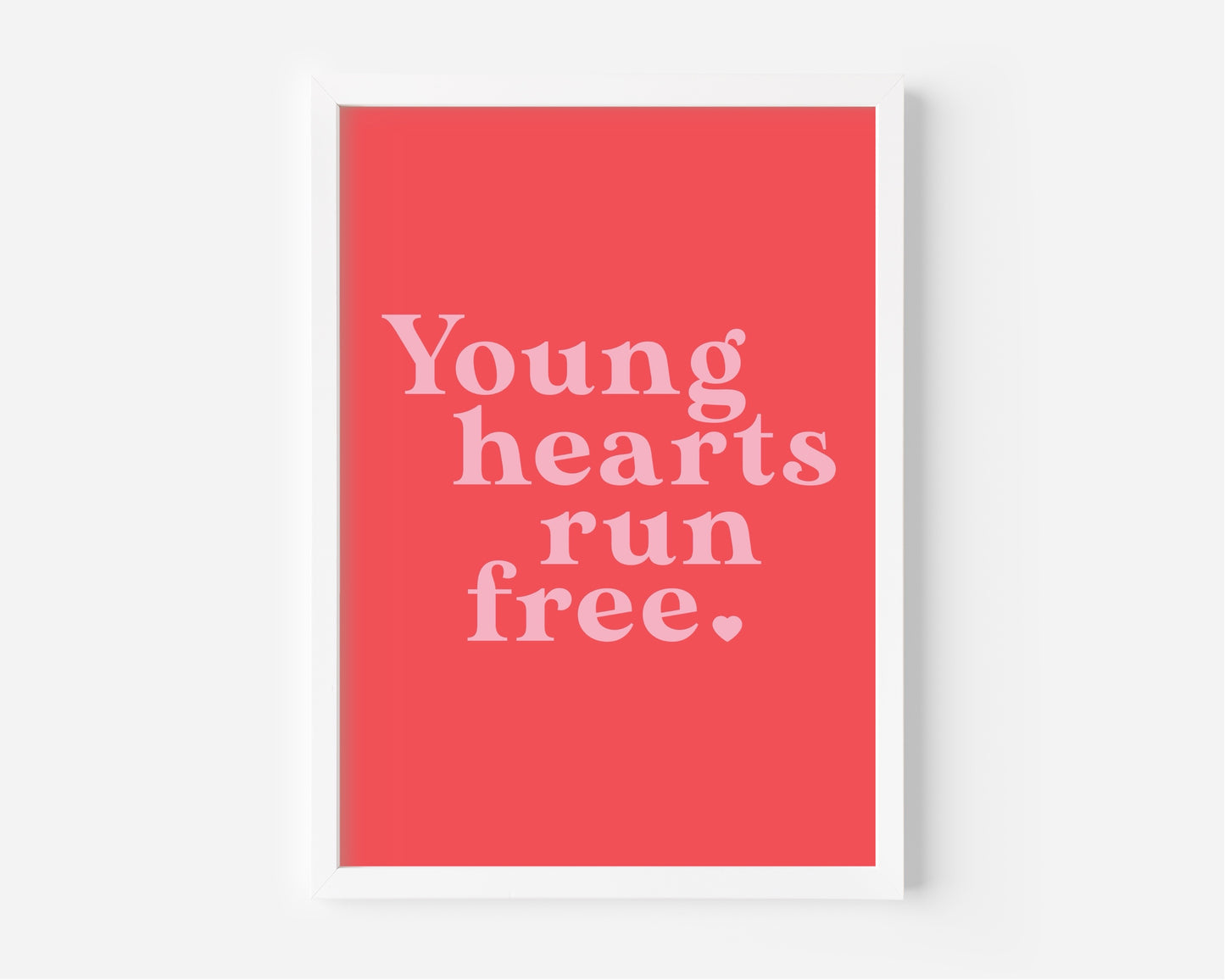 Young Hearts Run Free (Candi Staton inspired) A4 Lyric Art Print
