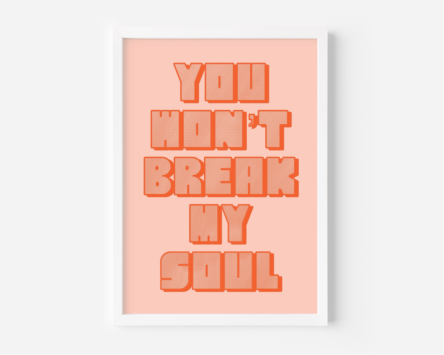 Break My Soul (Beyonce inspired) A4 Lyric Art Print