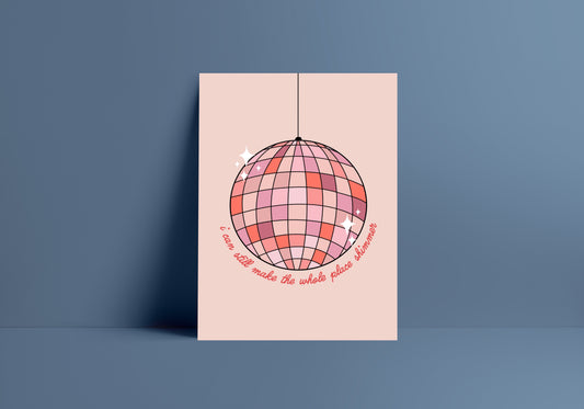 Bejeweled (Taylor Swift inspired) A4 Lyric Art Print