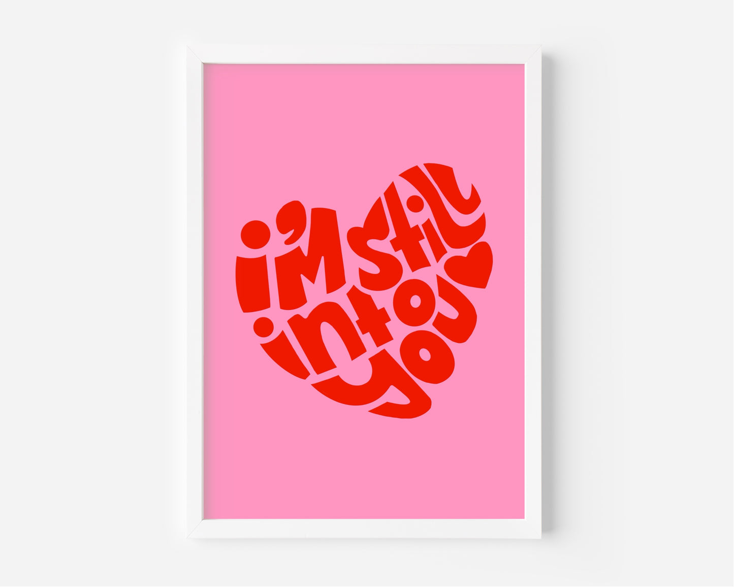 Still Into You (Paramore inspired) A4 Lyric Art Print