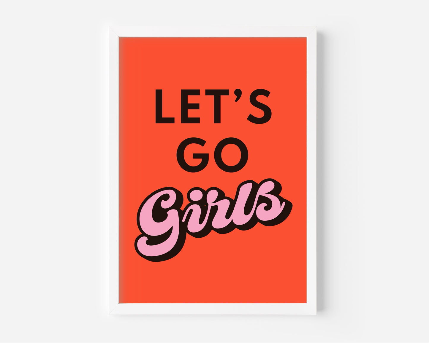 Man I Feel Like A Woman (Shania Twain inspired) A4 Lyric Art Print