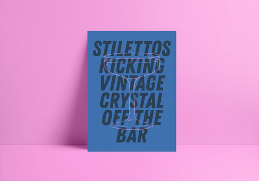 Alien Superstar (Beyonce inspired) A4 Lyric Art Print