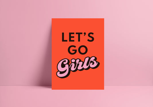 Man I Feel Like A Woman (Shania Twain inspired) A4 Lyric Art Print