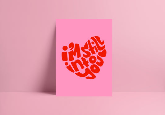 Still Into You (Paramore inspired) A4 Lyric Art Print