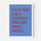 Make Sure There’s Dancing (Harry Styles inspired) A4 Lyric Print