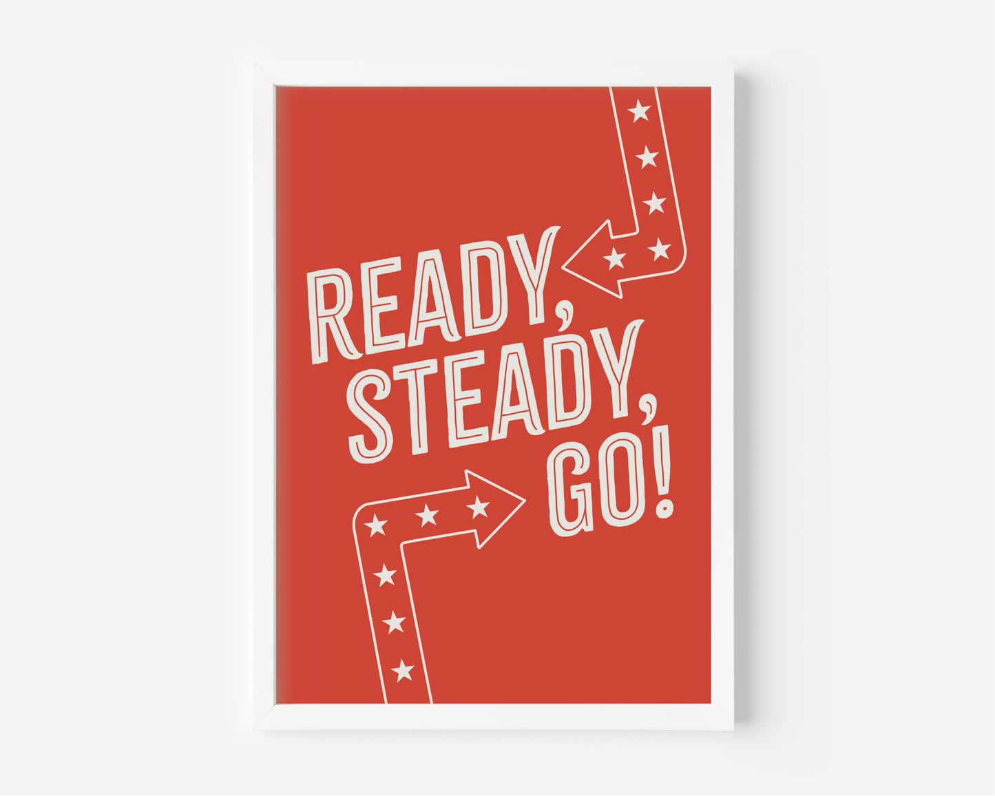 Ready Steady Go (Harry Styles inspired) A4 Lyric Print
