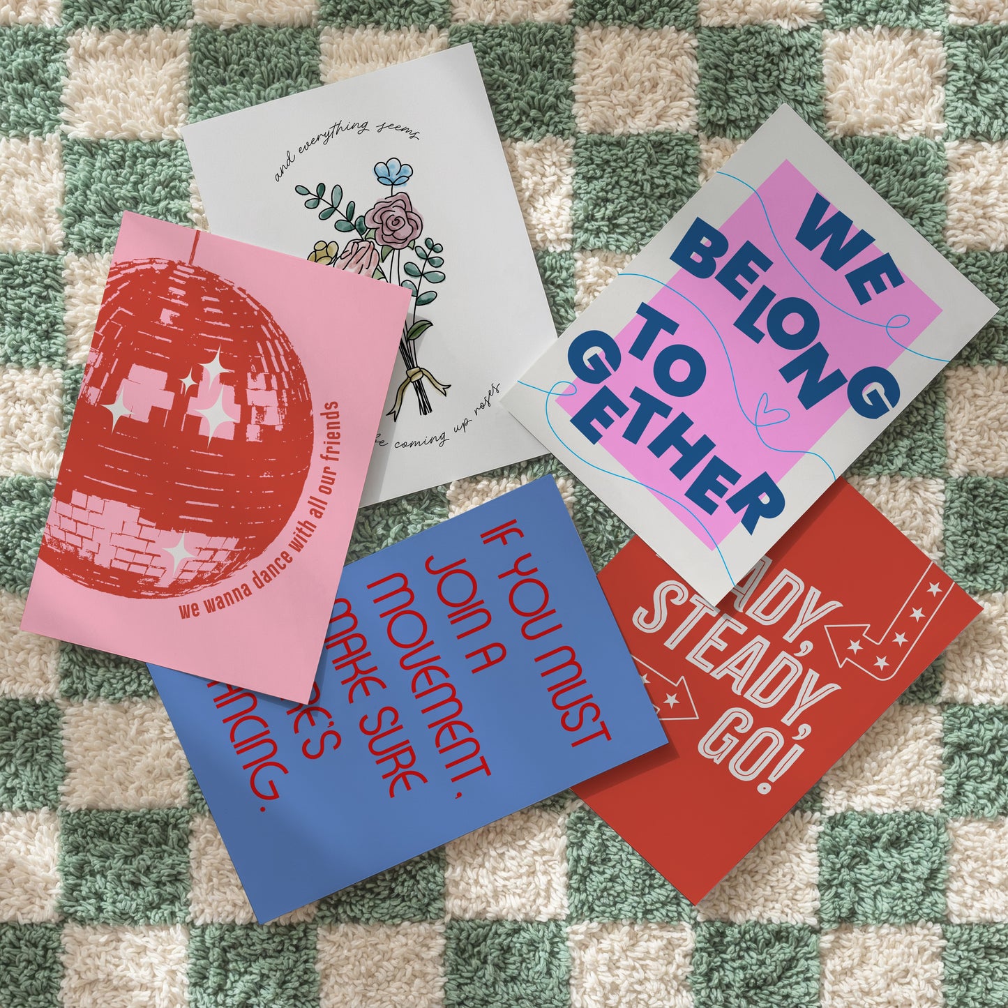 We Wanna Dance With All Our Friends (Harry Styles inspired) A4 Lyric Print