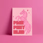 Pink Pony Club (Chappell Roan inspired) A4 Lyric Art Print