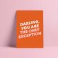 The Only Exception (Paramore inspired) A4 Lyric Art Print