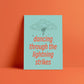 Dancing through the lightning strikes (Taylor Swift inspired) A4 Lyric Art Print