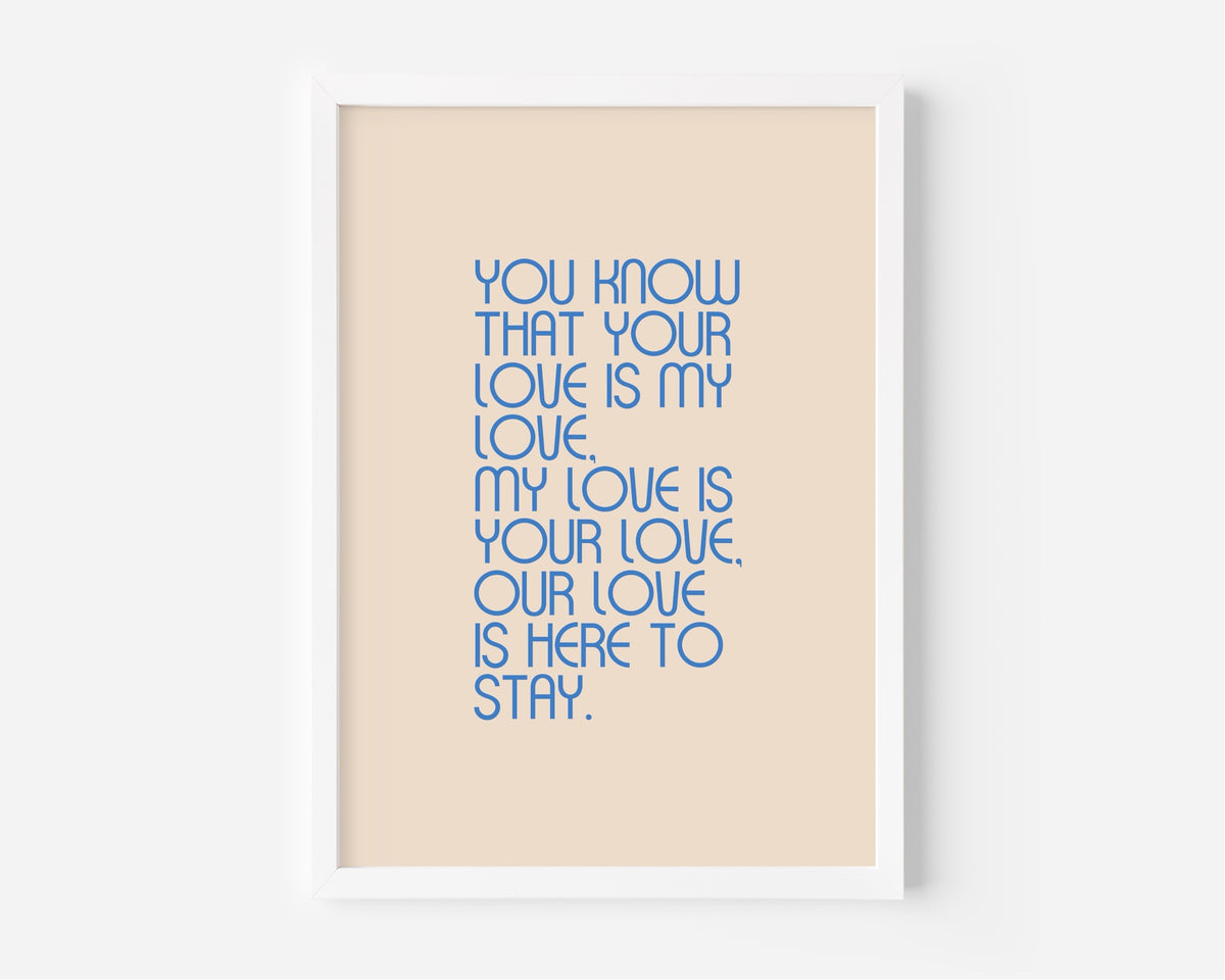 To Be Real Got To Be Real (Cheryl Lynn inspired) A4 Lyric Art Print – whowhatclaireart