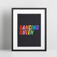 Dancing Queen (Abba inspired) A4 Lyric Art Print