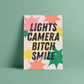 Lights Camera B*tch Smile (Taylor Swift inspired) A4 Lyric Art Print