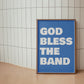 God Bless The Band (Courteeners) A4 Lyric Art Print