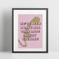 Late Night Talking (Harry Styles inspired) A4 Lyric Print