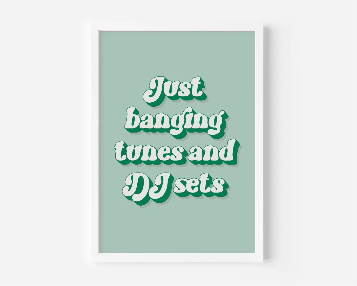 I Bet You Look Good On The Dancefloor (Arctic Monkeys inspired) A4 Lyric Art Print