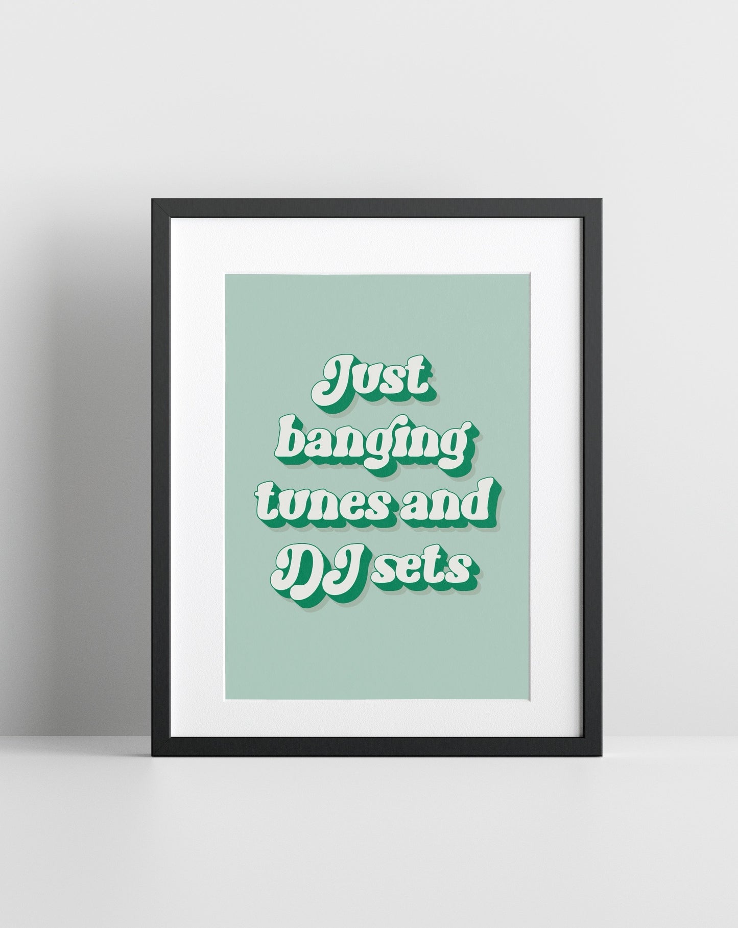 I Bet You Look Good On The Dancefloor (Arctic Monkeys inspired) A4 Lyric Art Print