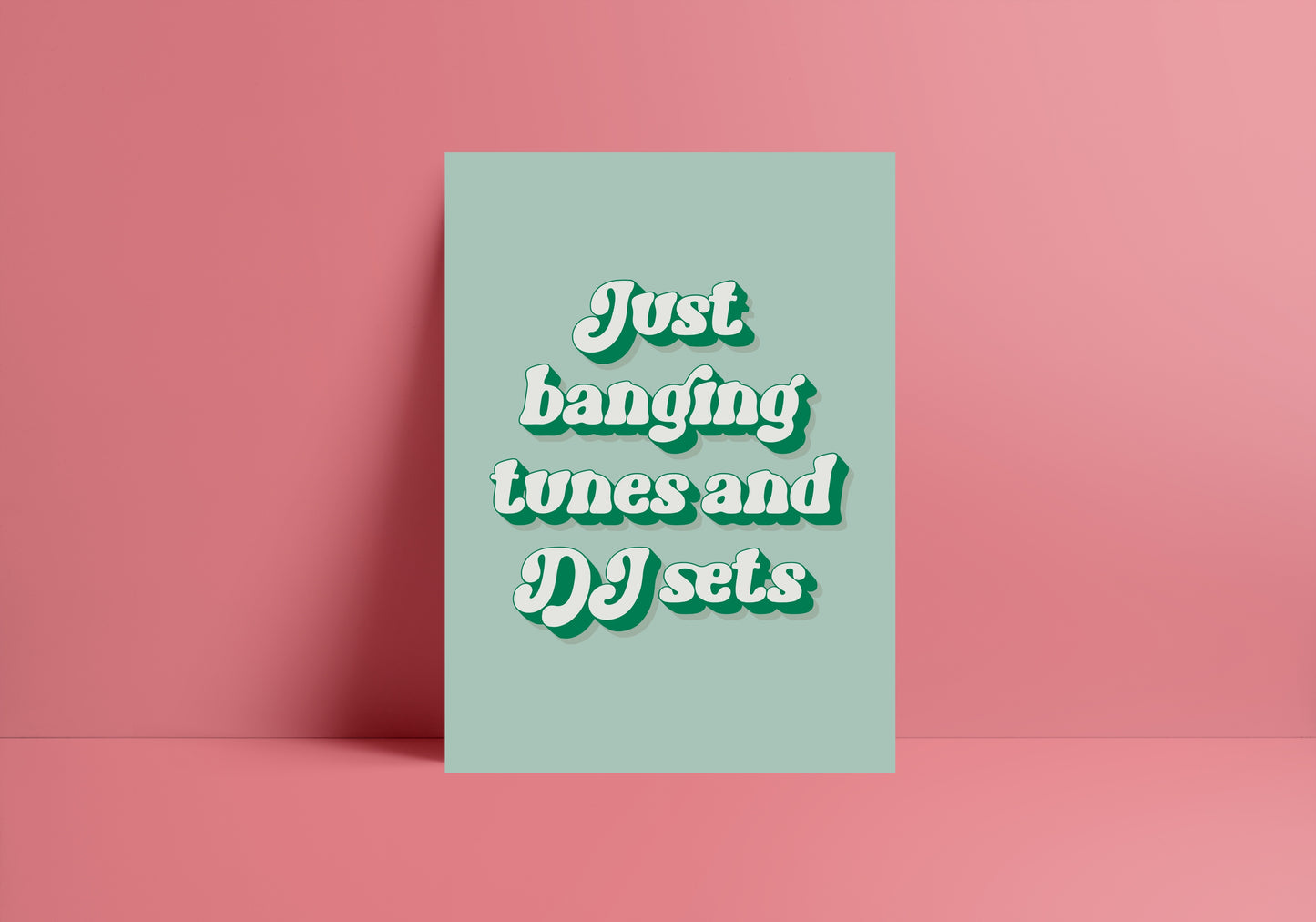 I Bet You Look Good On The Dancefloor (Arctic Monkeys inspired) A4 Lyric Art Print