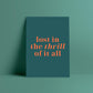 Lost In The Thrill Of It All (Frank Ocean inspired) A4 Lyric Print