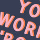 Don't You Worry 'Bout A Thing (Stevie Wonder inspired) A4 Lyric Print